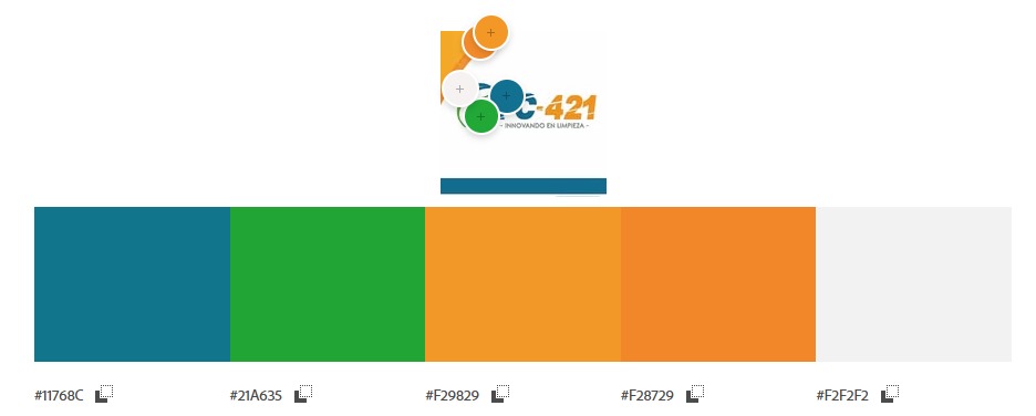 Paleta de Colores - Innovando en Limpieza