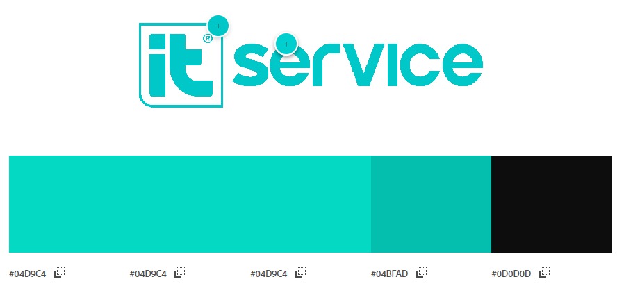 Paleta de Colores IT Service